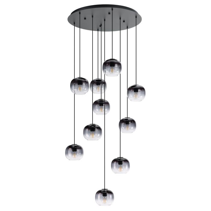 OILELLA H/L 10X40W E27 BLK/BLK TR