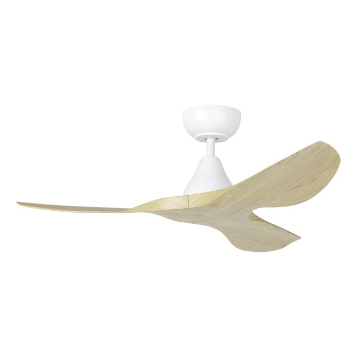 SURF 40 DC FAN OAK/WHT