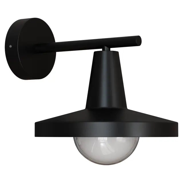 Eyrie E27 Hampton Exterior Wall Light Black IP65