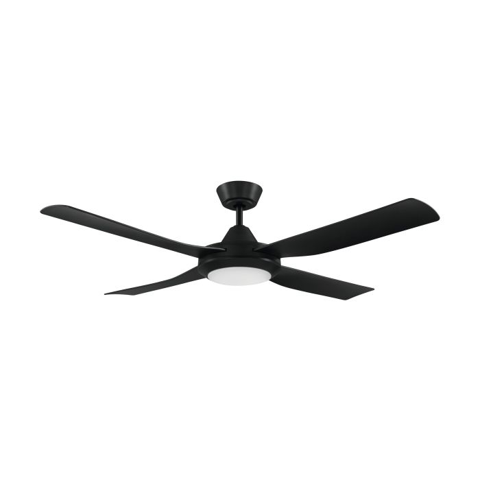 Bondi 52 Ac Fan 20w Led Tri-col Blk - Ceiling Fan - Lux Lighting