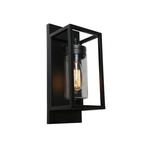 Bryant BLACK Exterior - outdoor wall light - Lux Lighting