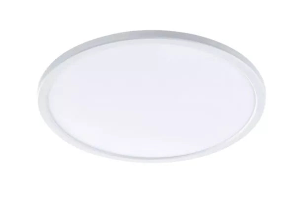 Martec Fino 350mm LED WH Oyster Light 24w Tricolour White - Ceiling mount - Lux Lighting