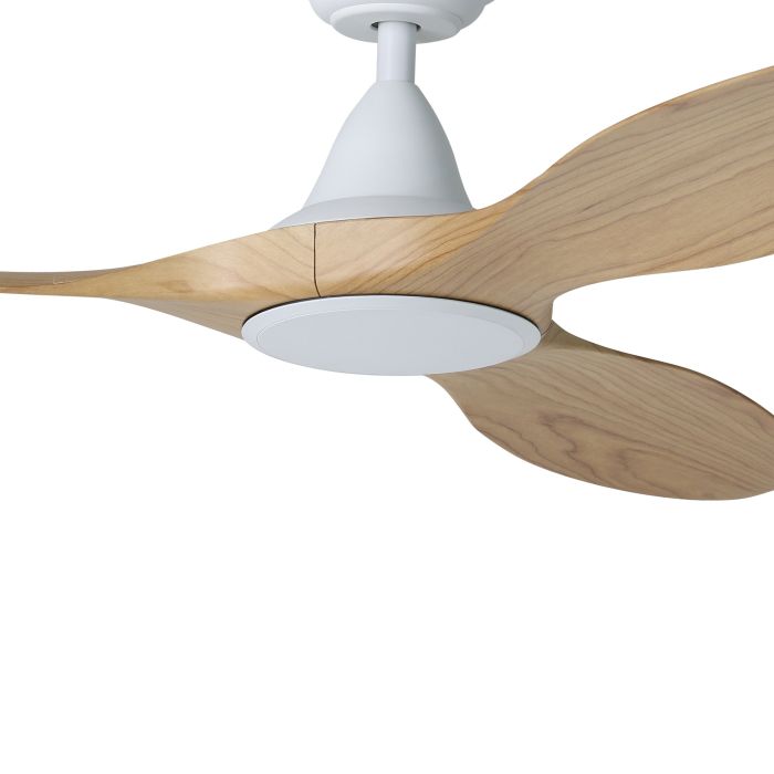 NOOSA 60 DC FAN WHT/BLACKBUTT