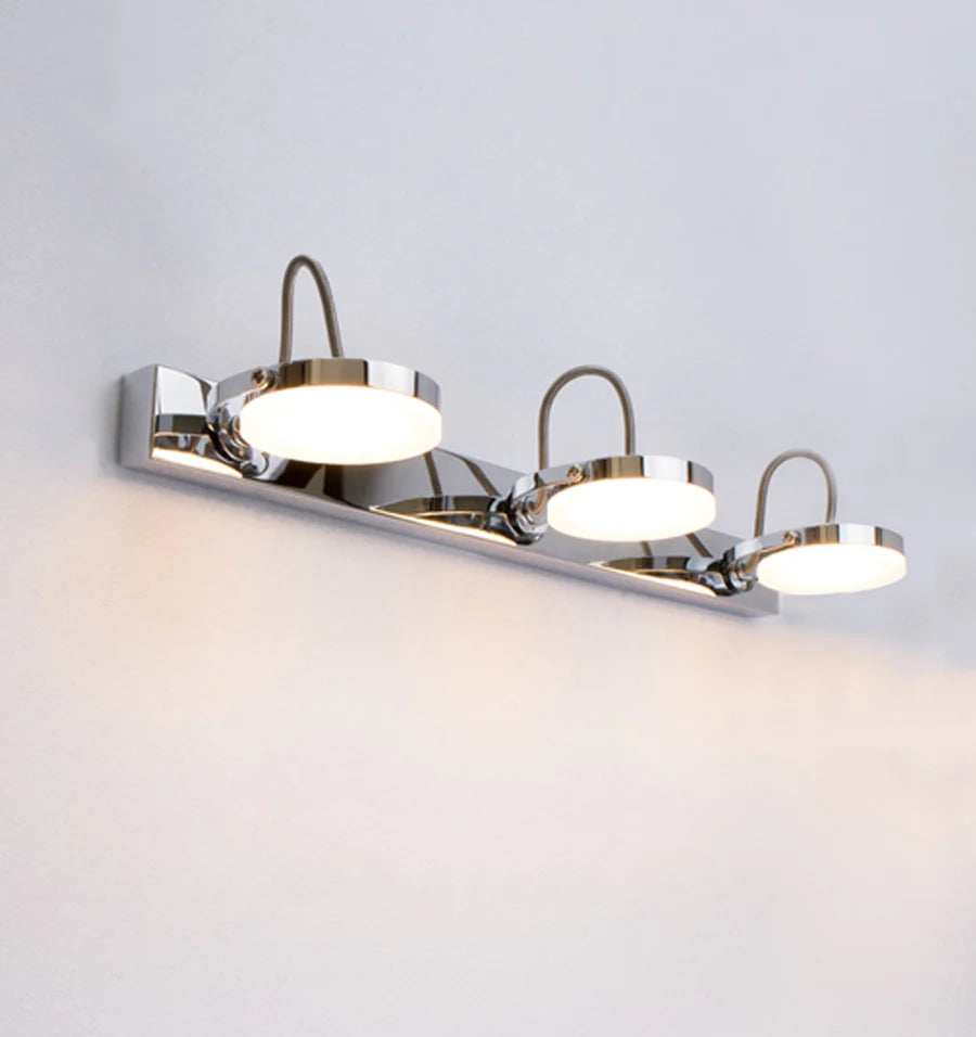 SEATTLE City Series LED Interior Adjustable Long Bar Chrome Wall Light