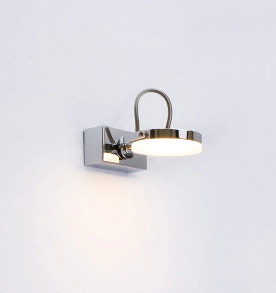 SEATTLE City Series LED Interior Single Adjustable Chrome Wall Light