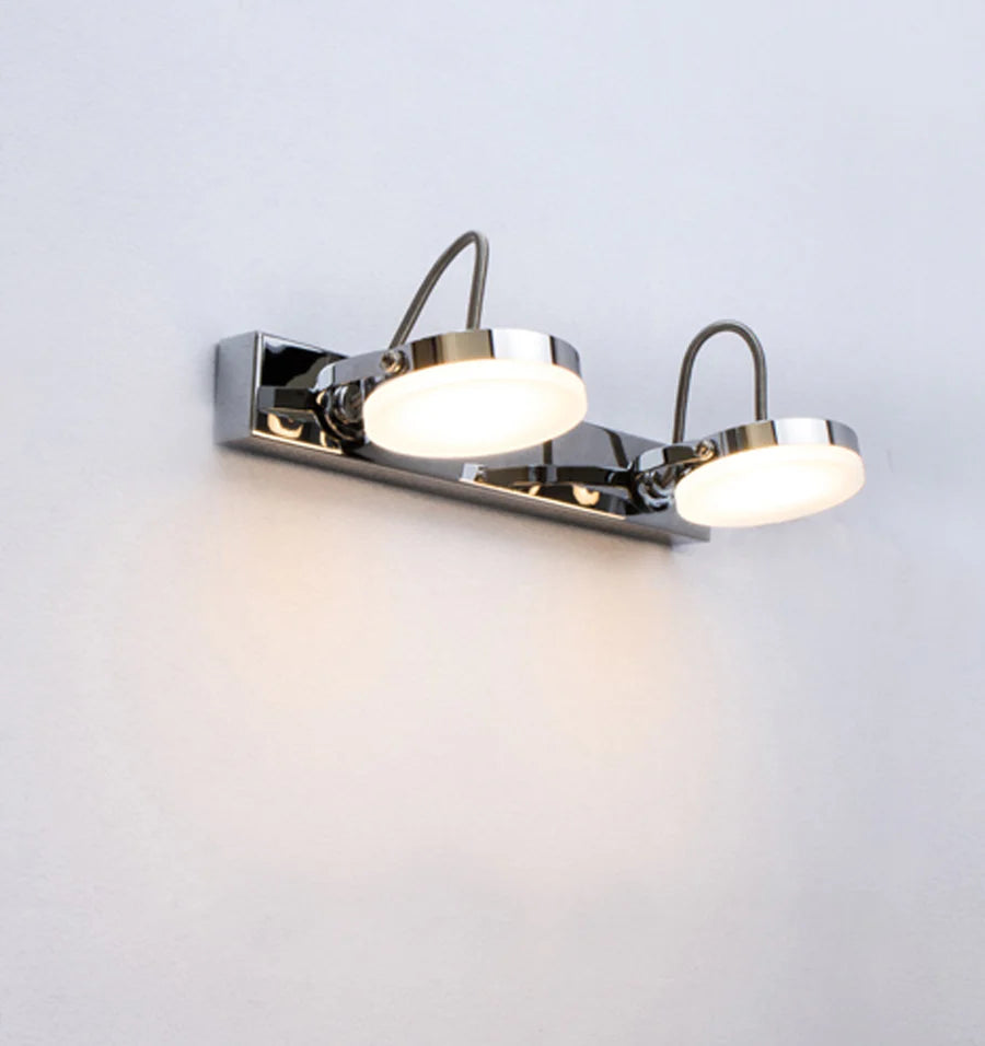 SEATTLE City Series LED Interior Adjustable Medium Bar Chrome Wall Light