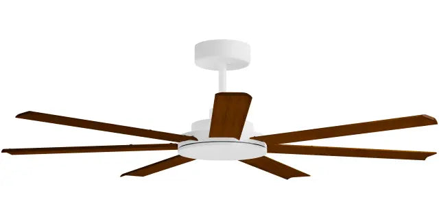 Alula 60" Kit - White (ALP-760M-WH) Plus Koa Blades (ALP-760B-KO) - two boxes (Optional Light Kit)