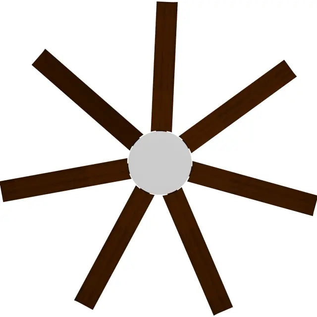 Alula 60" Kit - White (ALP-760M-WH) Plus Koa Blades (ALP-760B-KO) - two boxes (Optional Light Kit)