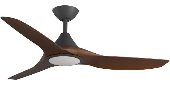Cloudfan 48" Kit - Black with Light (CFP-345M-BK-L) Plus Koa Blades (CFP-348B-KO) - Two Boxes