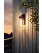 Bovolone Exterior Wall Light 1x60w E27 Blk - outdoor wall light - Lux Lighting