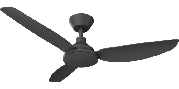 Sora DC 48" (1220mm) Black No Light - All ABS, Quick Connect Blade System Wall Controller & Remote Included