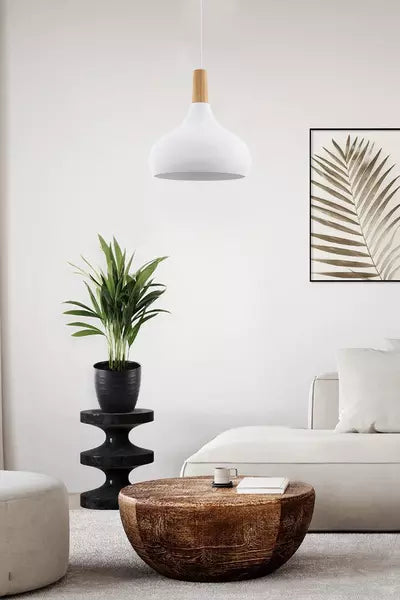 SABINAR H/L 1X60W E27 WHT MED 2M