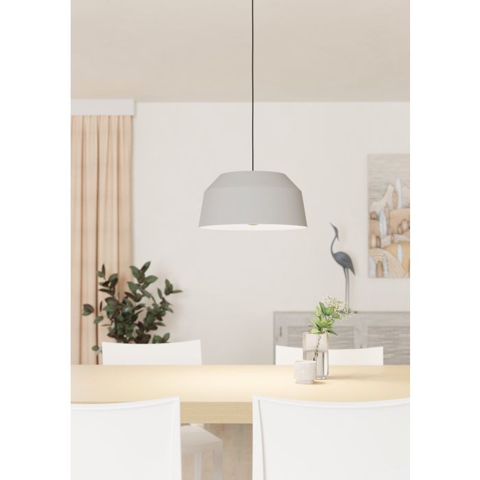 CONTRISA H/L 1X40W E27 GRY 380MM