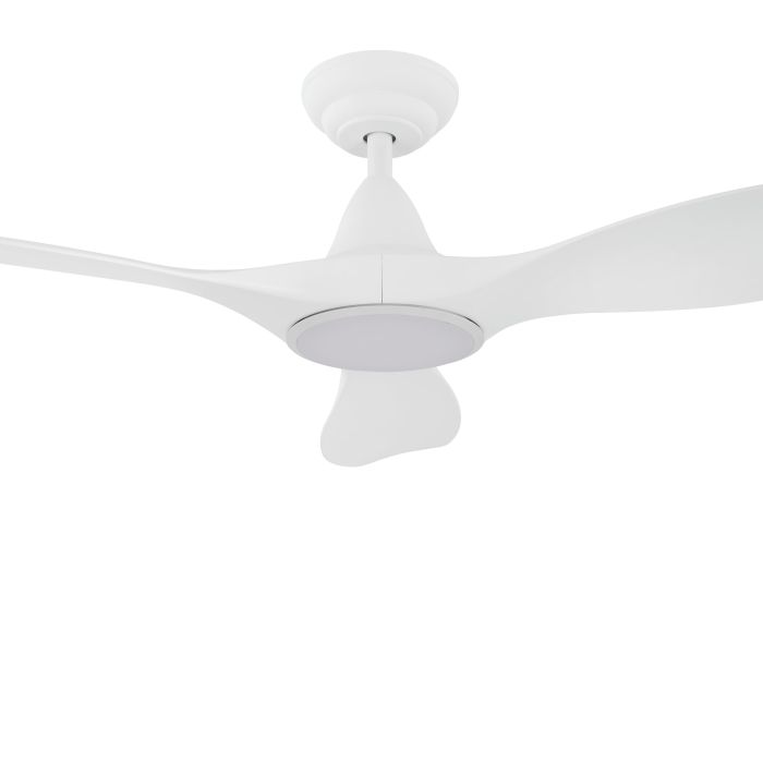 NOOSA 46 DC FAN 18W LED TRI-COL WHT
