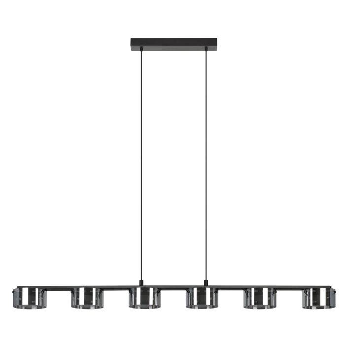 COPILLOS H/L 6X5.4W LED 3000K BLK/BLK TR