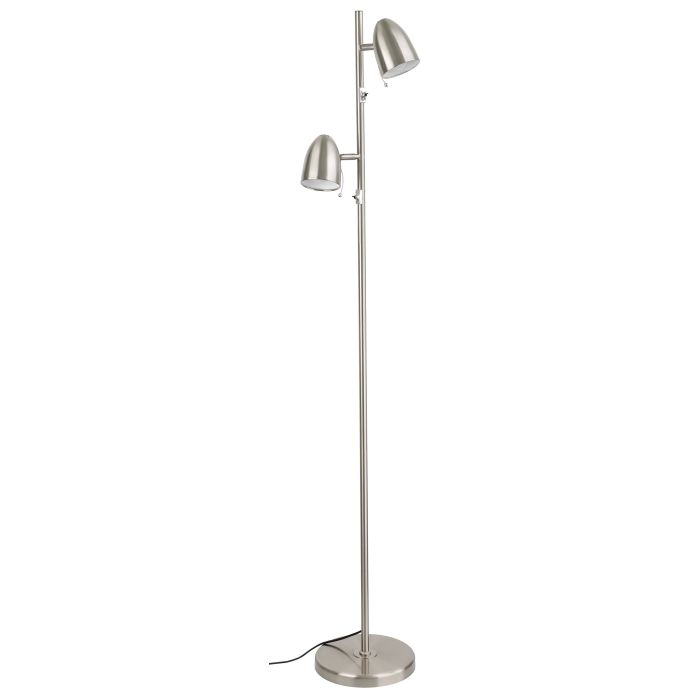 Lara F/l 2x10w E27 Sn - Floor Lamp - Lux Lighting