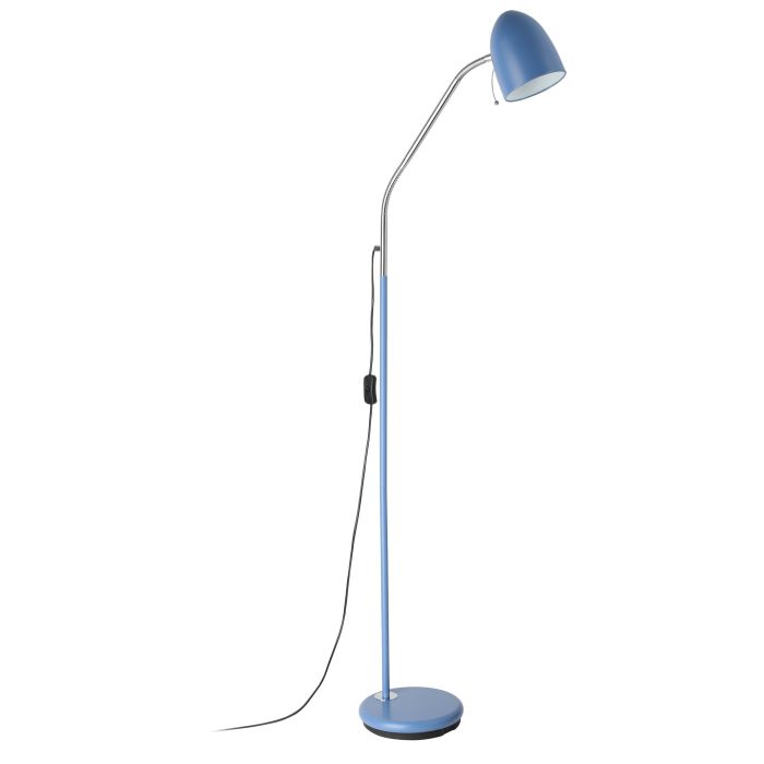 Lara F/l 1x28w E27 Pastel Blu - Floor Lamp - Lux Lighting