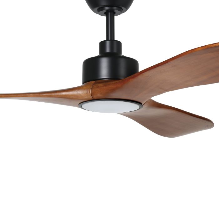 CURRUMBIN FAN LT 20W LED TRI-COL BLK