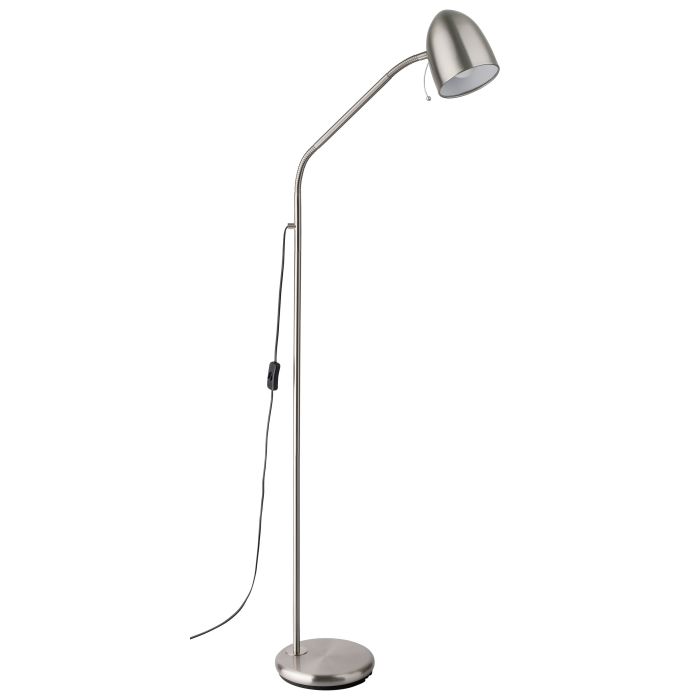Lara F/l 1x10w E27 Sn - Floor Lamp - Lux Lighting