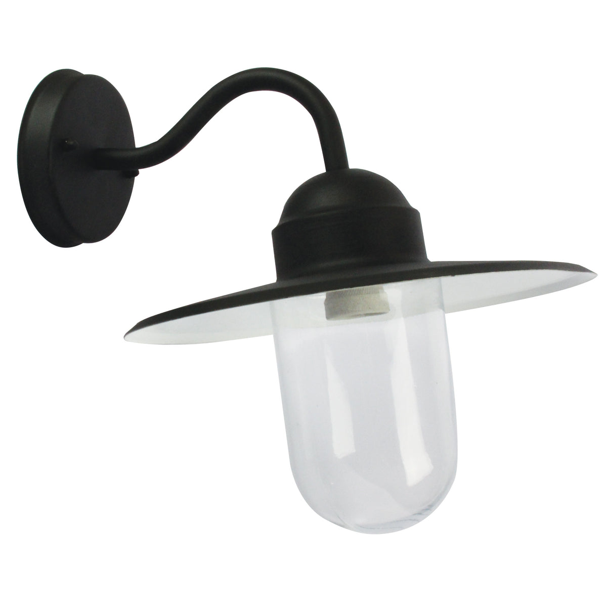 Alley BLACK - outdoor wall light - Lux Lighting