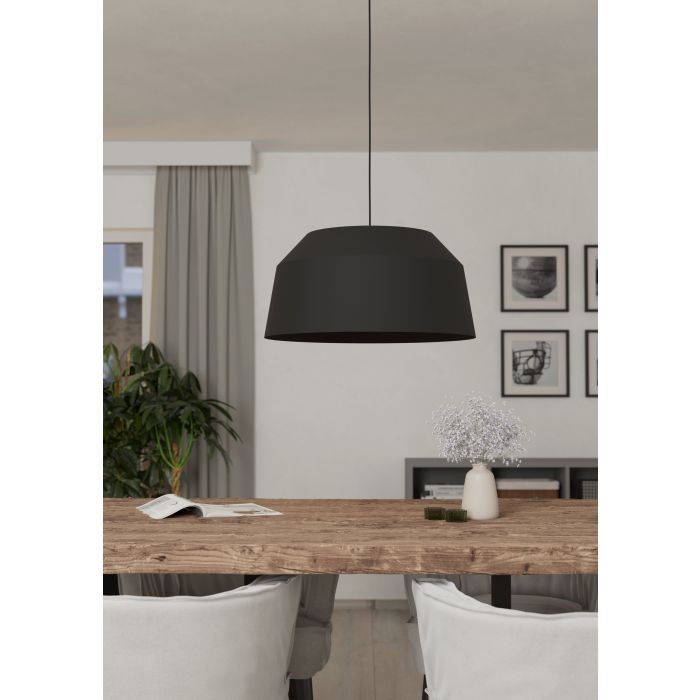CONTRISA H/L 1X40W E27 BLK 520MM