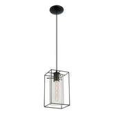 Loncino Pendant 1x60w E27 Black - pendant - Lux Lighting