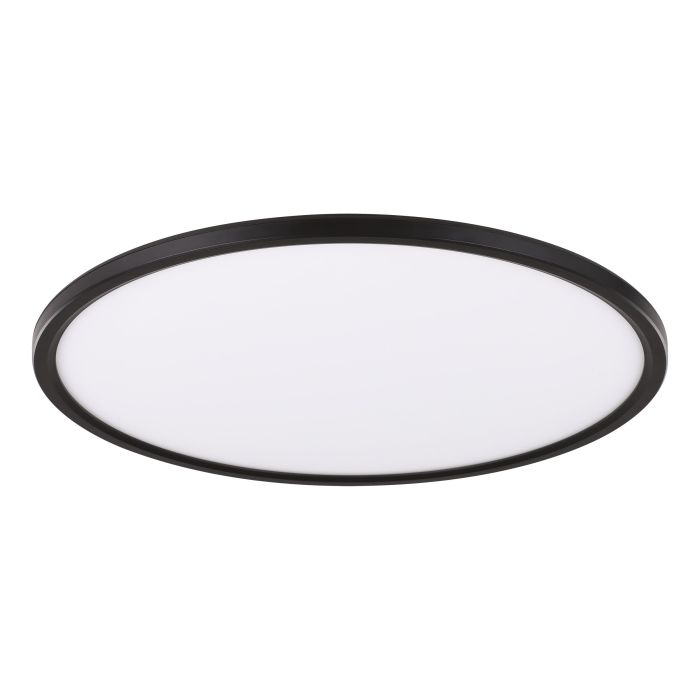 Eclipse 400mm LED Oyster Light Tri-CCT 36W Black
