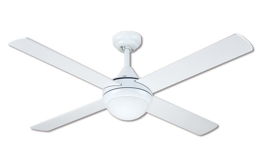 Azure 26 Timber White 122cm (48”) with 2xE27 Light