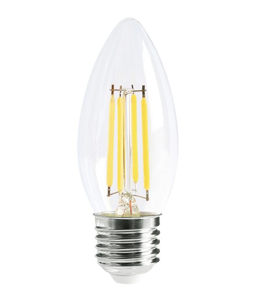 4W LED DIMM filament 4W candle ES 6000K