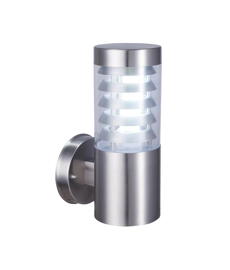 ELANORA Exterior E27 Stainless Steel Surface Mounted Wall Lights IP44