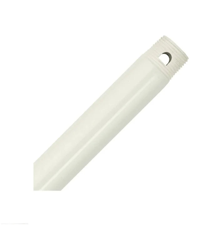 180cm Threaded Downrod Looms White 26mm