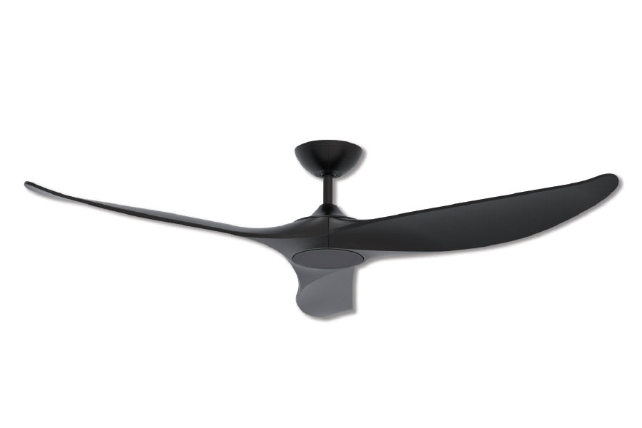 Evolve EC/DC Matt Black 122cm (48”) with Black Blades