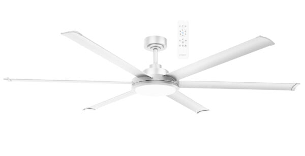 32W LED Light Kit to suit MDCA Albatross II DC WIFI ceiling fan with Diffuser Matt White
