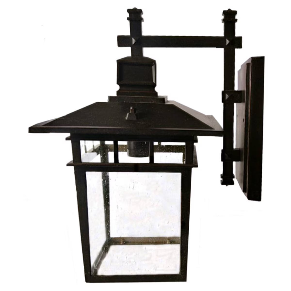 Promenade Medium Exterior Wall Bracket Bronze