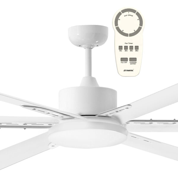 Albatross 1800mm Ceiling Fan 6 Blade Set only White