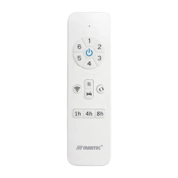 Esprit DC 1320mm 5 ABS Blade WIFI & Remote Control Ceiling Fan Only Matt White