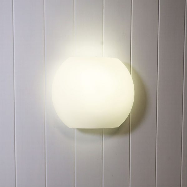ELBA FLUSH MOUNT OPAL WALL LIGHT