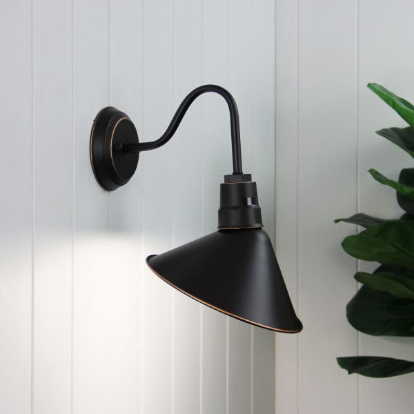 DERWENT WALL LIGHT RUBBED BRONZE (ORB)
