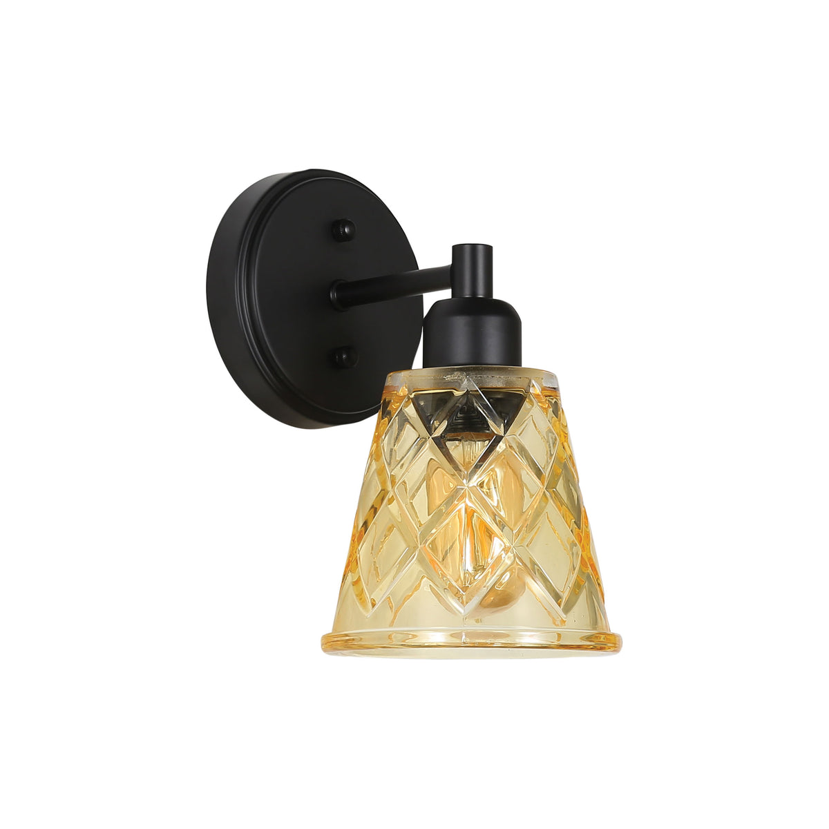 DRAM WALL LIGHT BLACK/AMBER