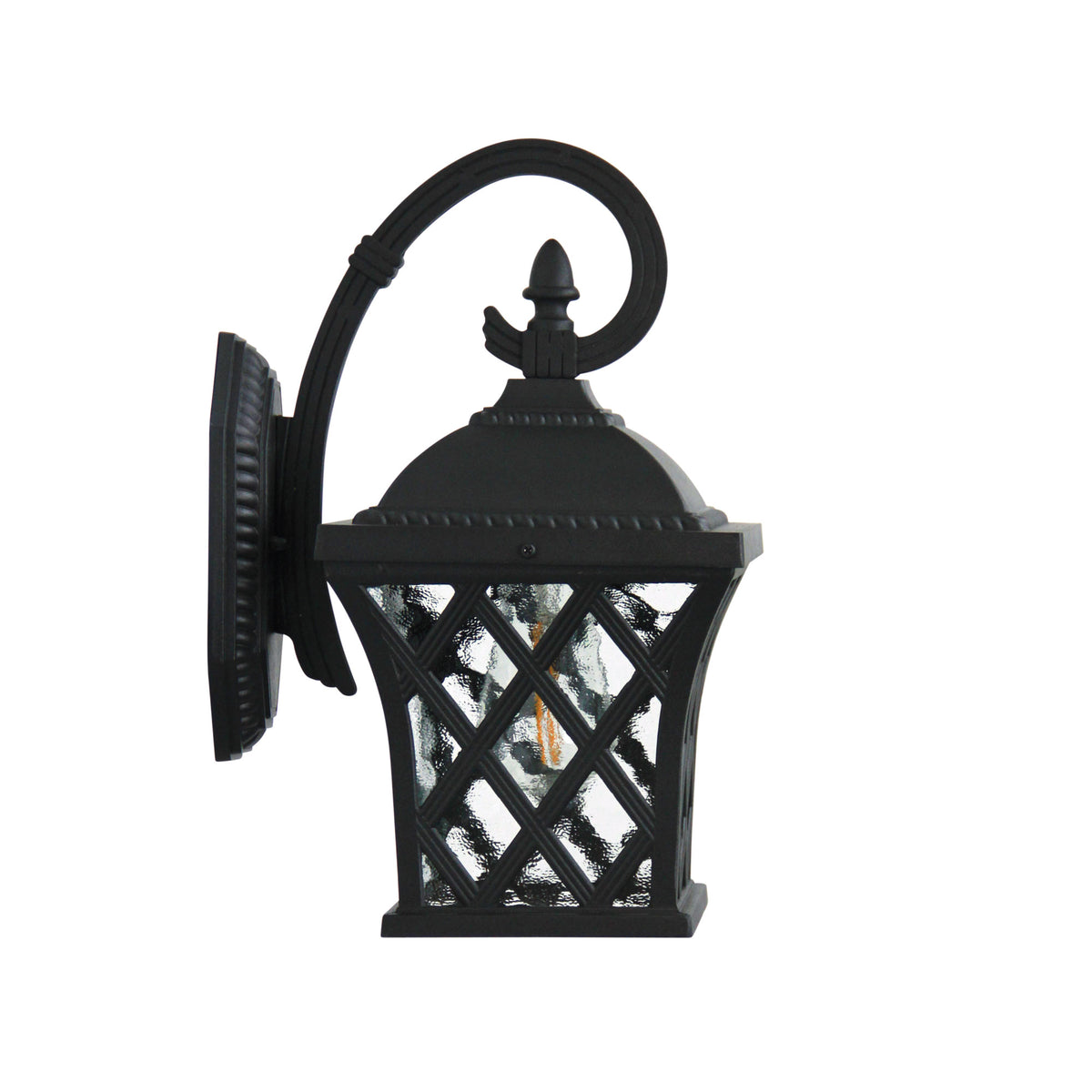 FAIRVIEW OUTDOOR WALL LIGHT BLACK