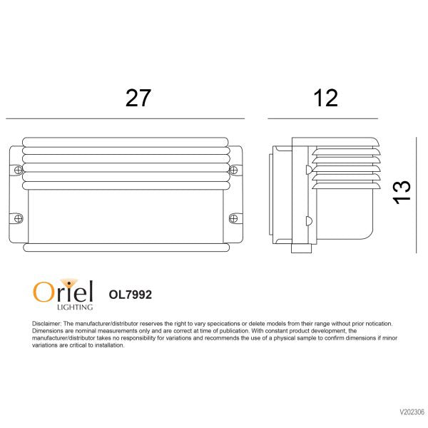 DECK BULKHEAD EYELID BLACK