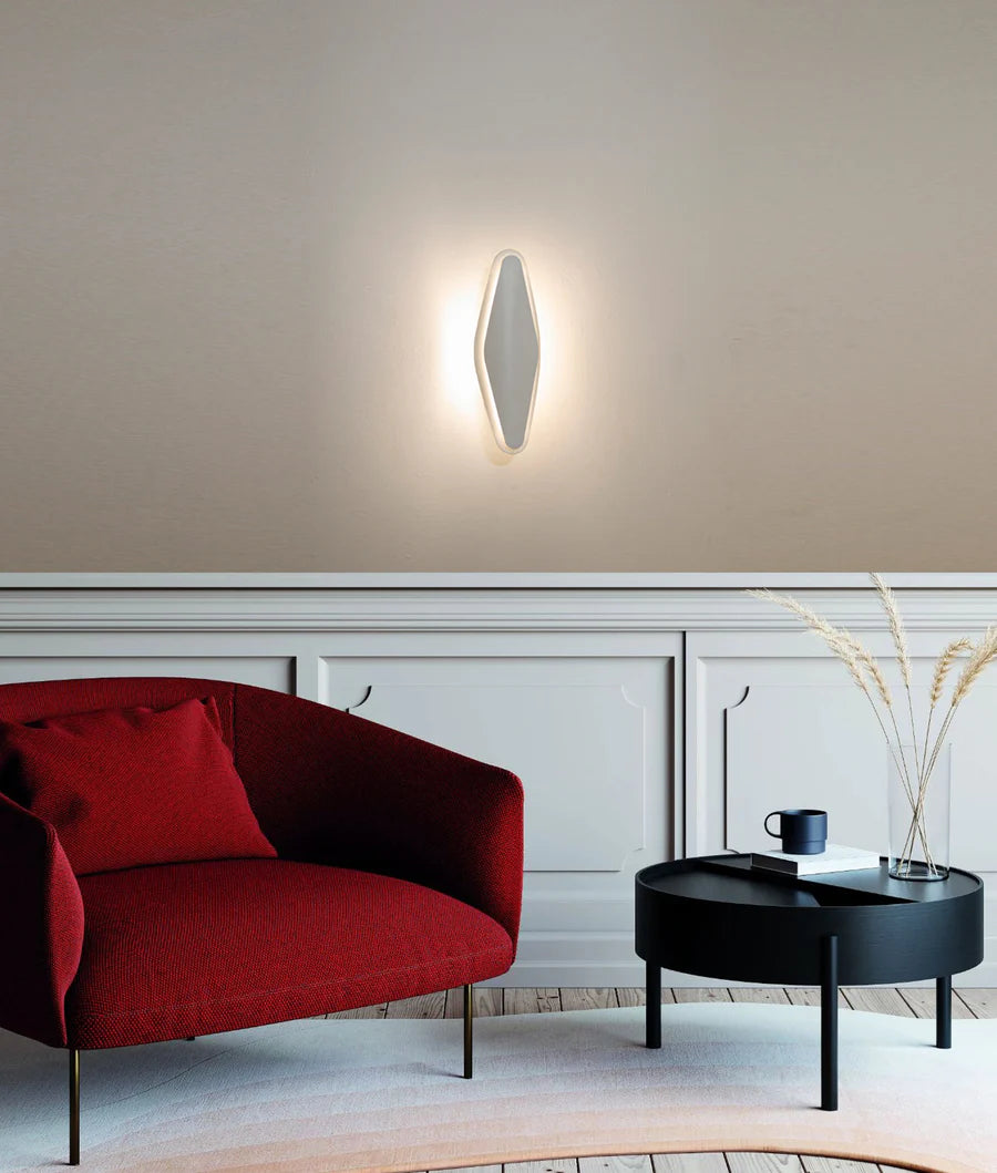 SANTIAGO City Series LED Tri-CCT Interior Oval Dimmable Wall Light
