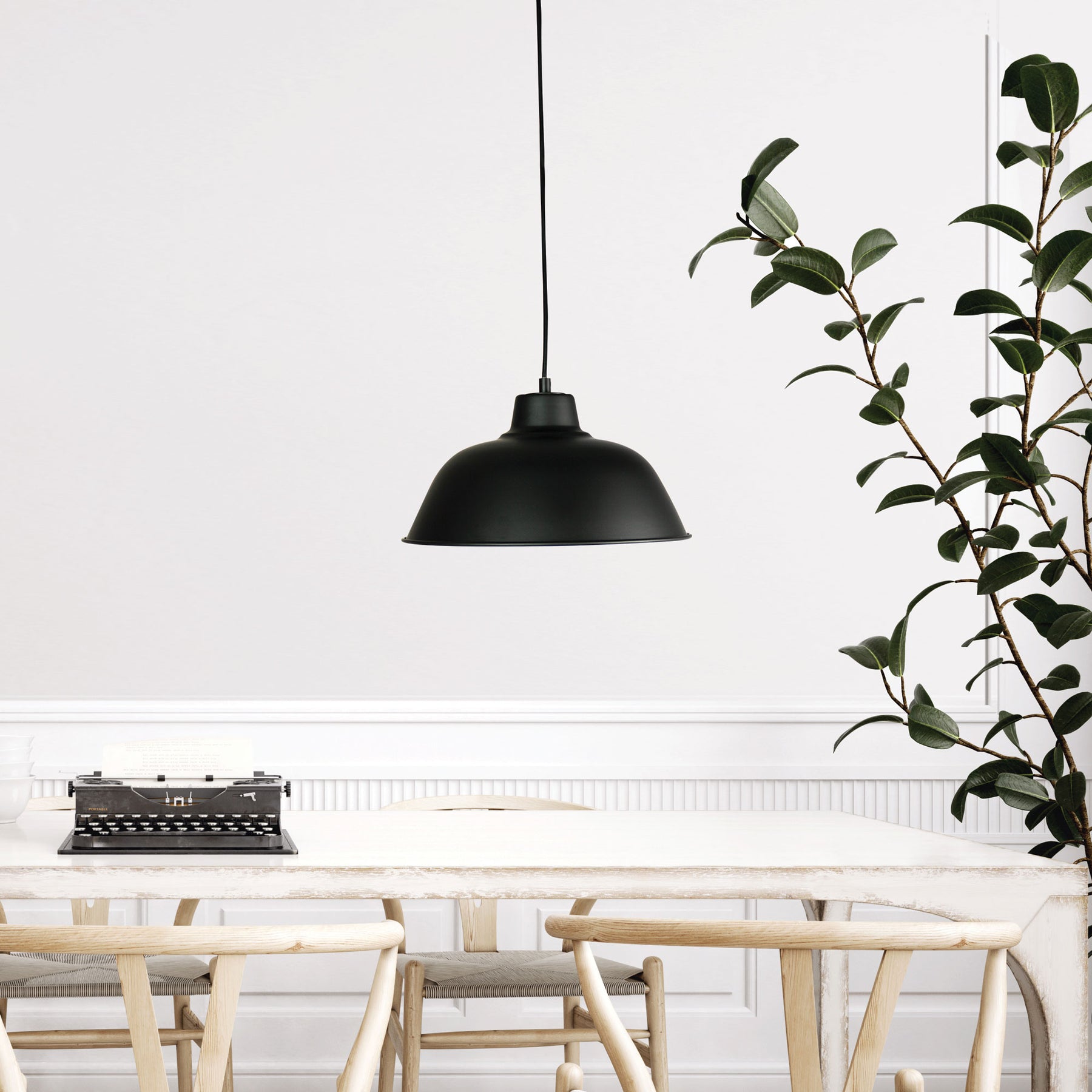 Forge 300 Single Pendant BLACK - pendant - Lux Lighting