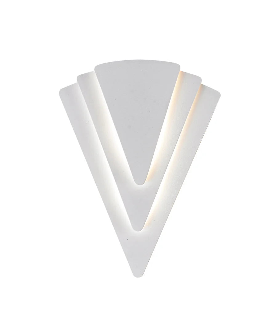 SURAT City Series LED Dual-CCT Interior Triangular Dimmable Wall Light
