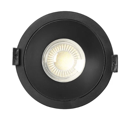 Deep recessed low Glare Downlight - Black