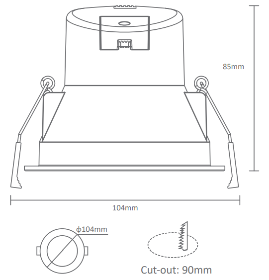 Bexley 10w Downlight