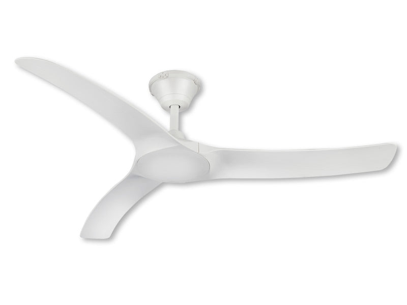 Aqua V2 IP66 Matt White 178cm (70”) with White Blades