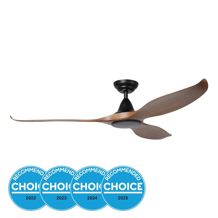 NOOSA 60 DC FAN BLK/NEW TEAK