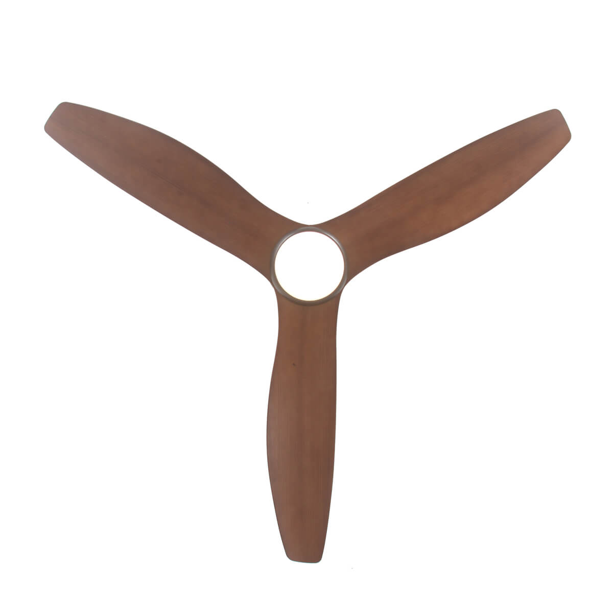 Eco Style DC Ceiling Fan with Remote Control & CCT LED – Black / Koa 60″