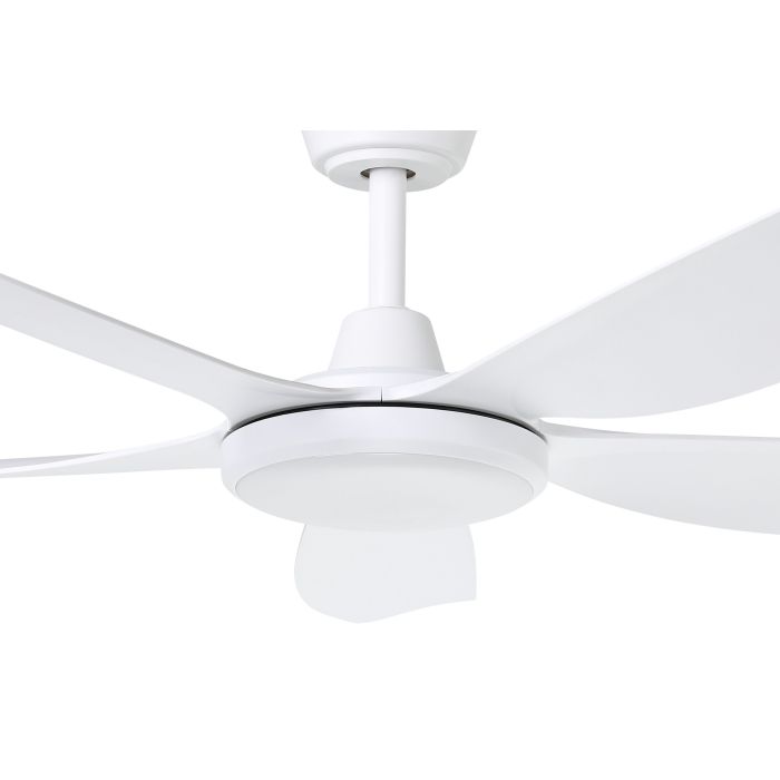 MIAMI 48 DC FAN 20W LED TRI-COL WHT